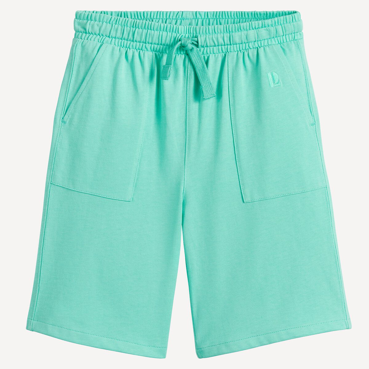 Βερμούδα από χοντρό ζέρσεϊ Πρασινο