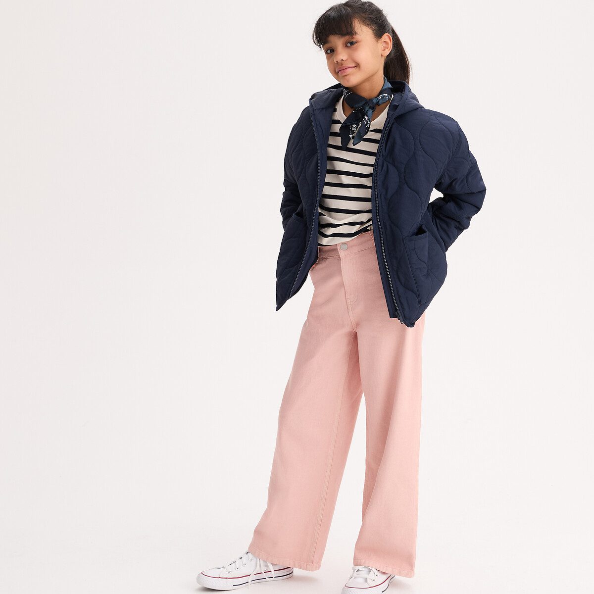 Ελαφρύ μπουφάν με κουκούλα Μπλε