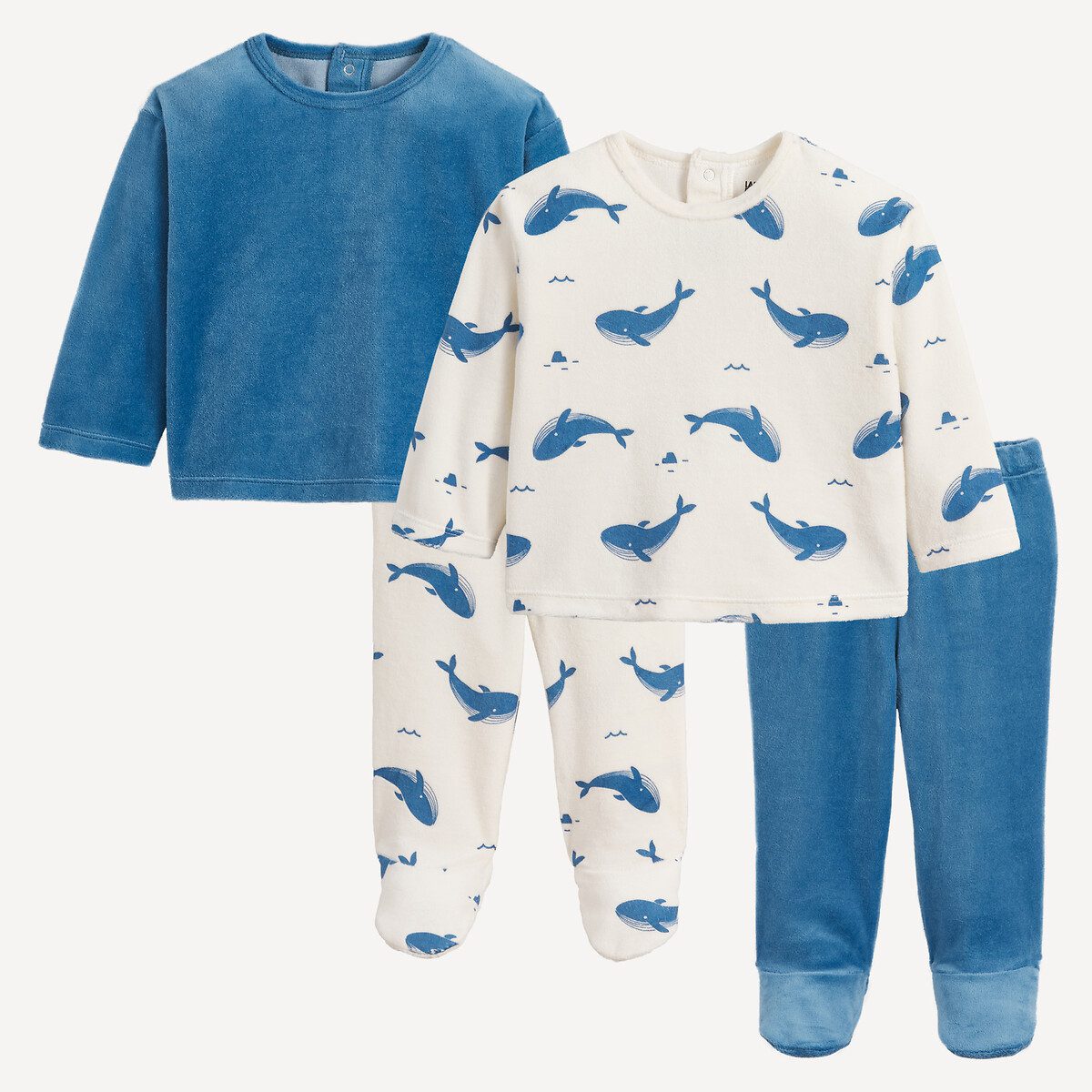 Σετ 2 πιτζάμες 2 τεμαχίων Διαφορα Χρωματα