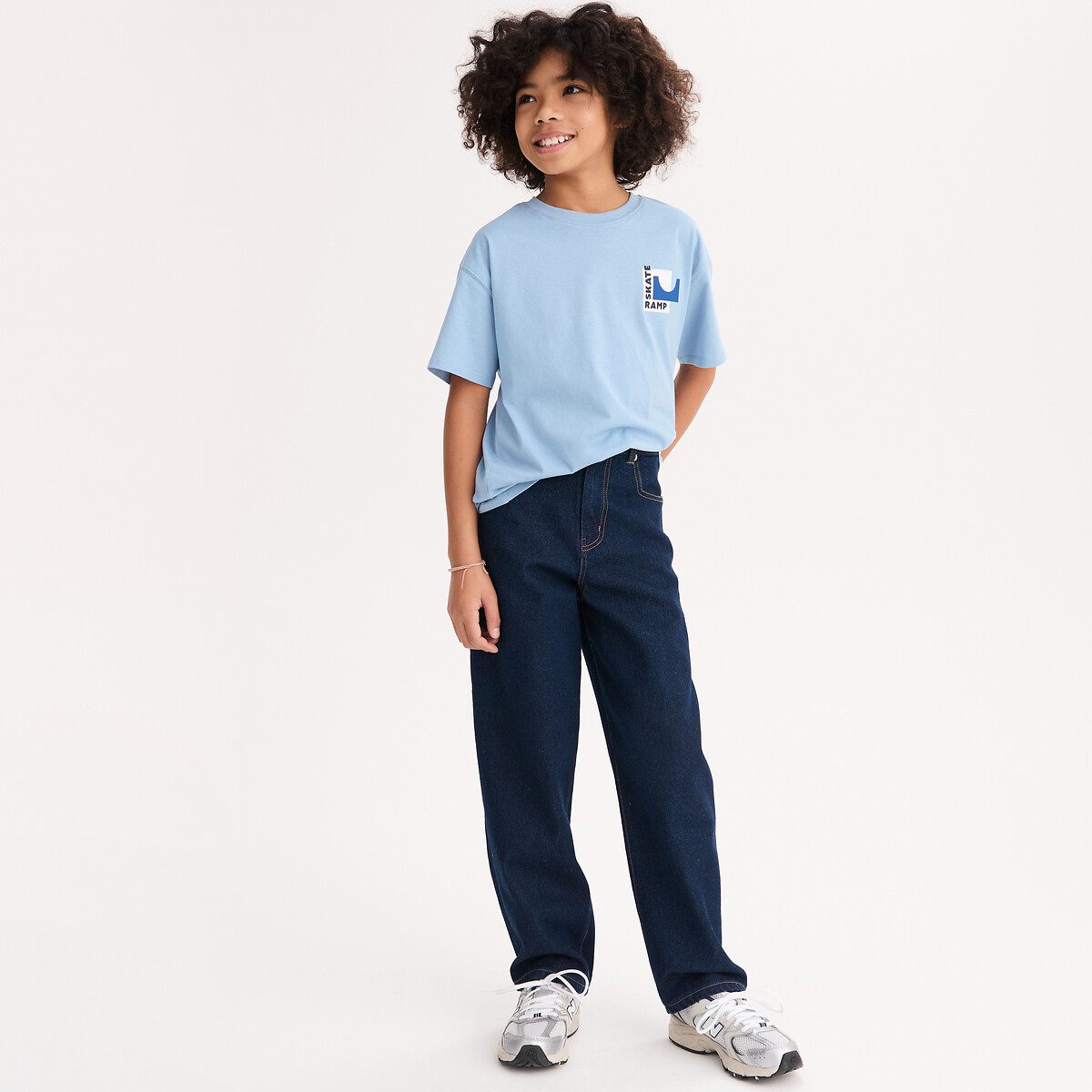 Φαρδύ τζιν baggy Μπλε