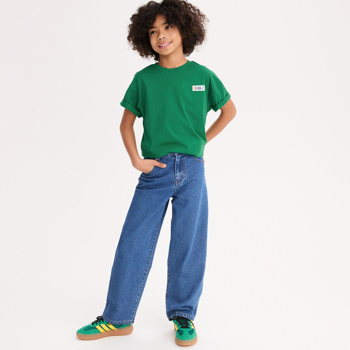 Φαρδύ τζιν baggy Μπλε