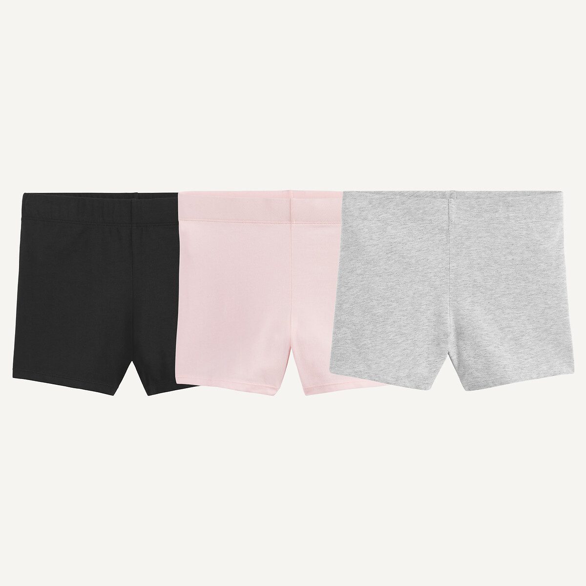 Σετ 3 κολάν ποδηλασίας Ροζ