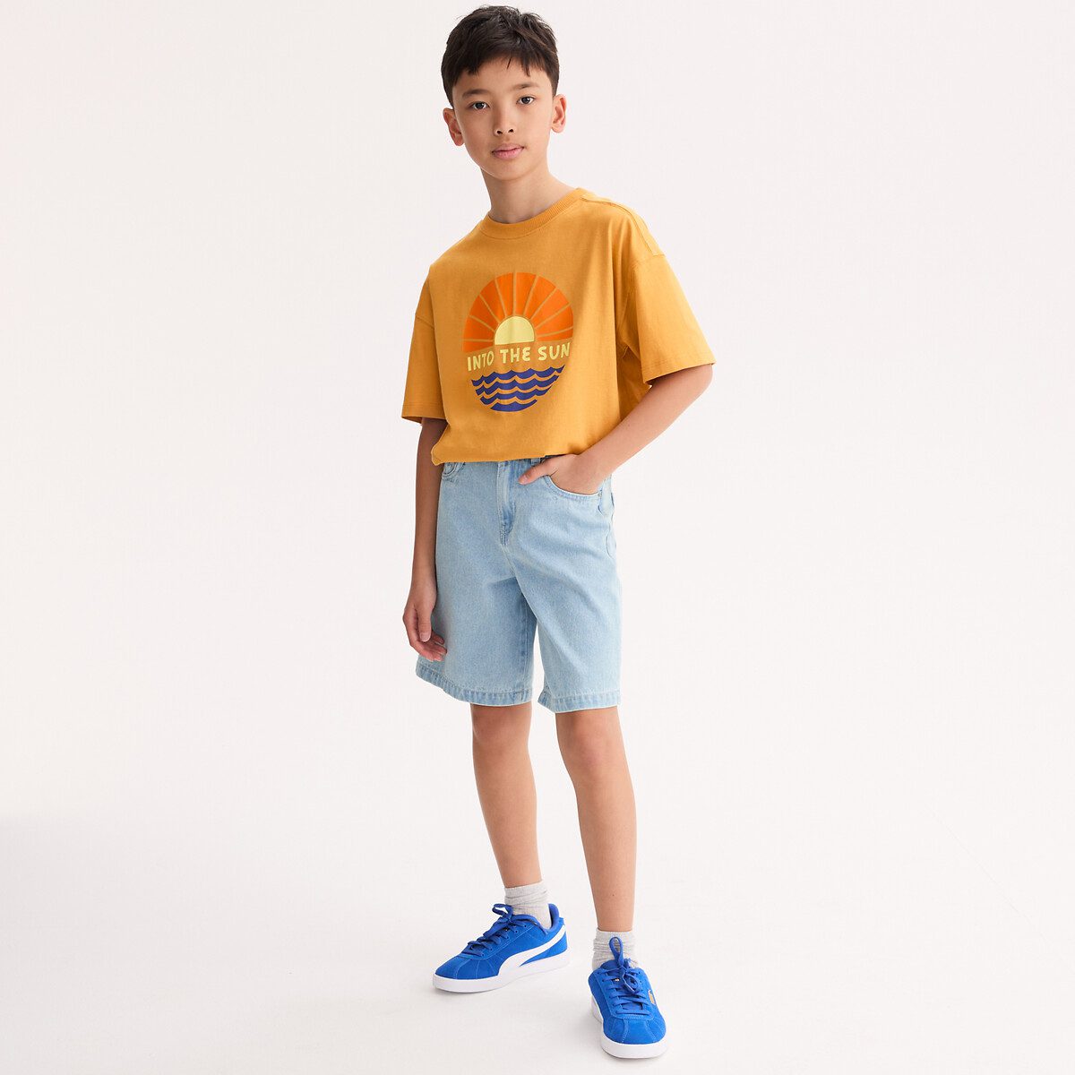 Βερμούδα baggy Μπλε