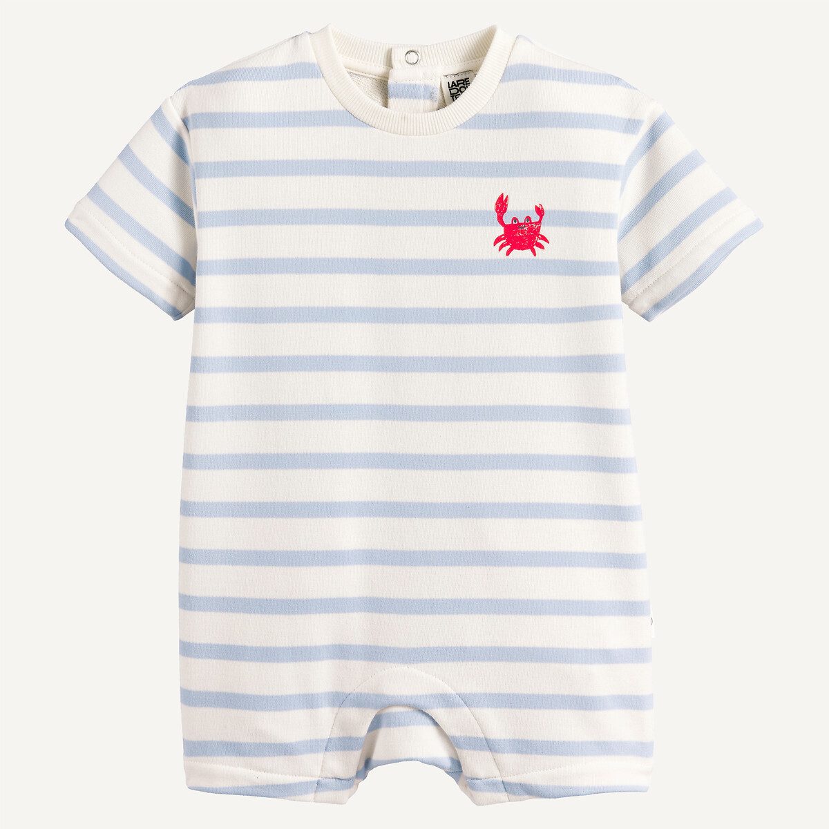 Ολόσωμο σορτς με ρίγες Μπλε