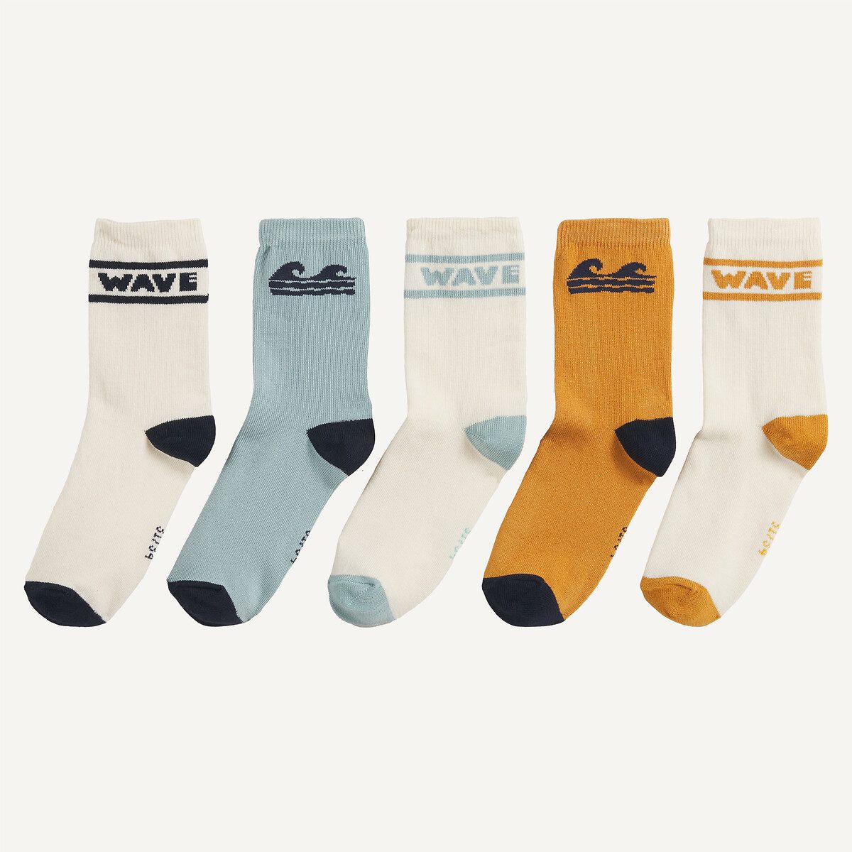 Σετ 5 ζευγάρια κάλτσες Διαφορα Χρωματα