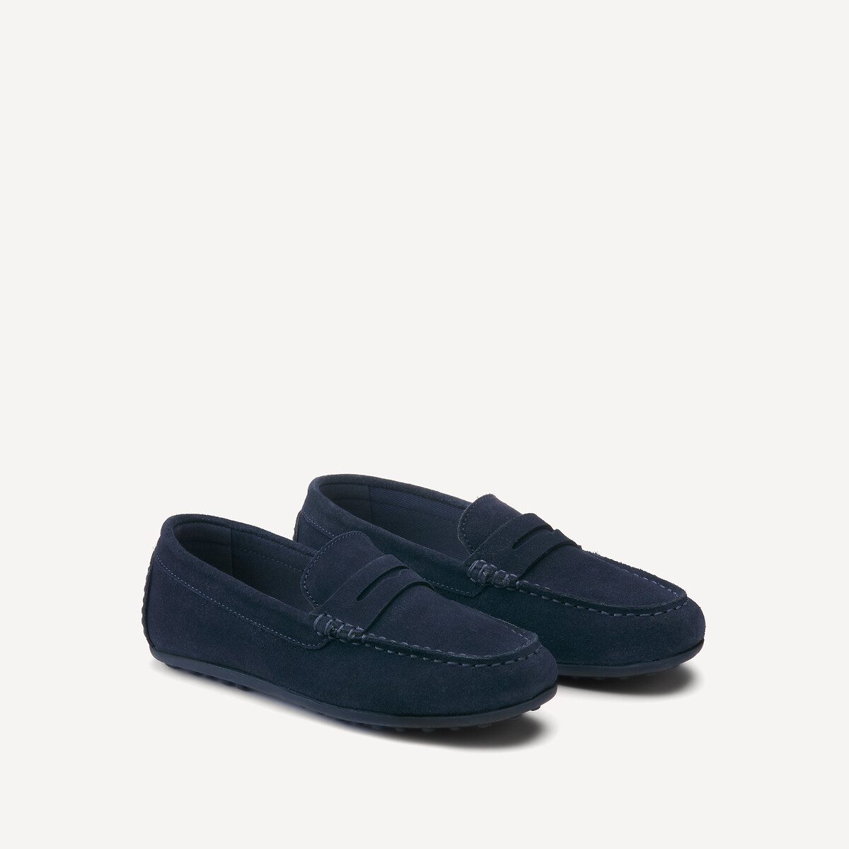 Μοκασίνια από σουέτ δέρμα Μπλε