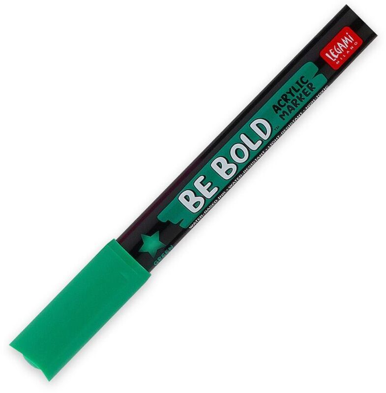 Legami Acrylic Marker-Be Bold-Green
