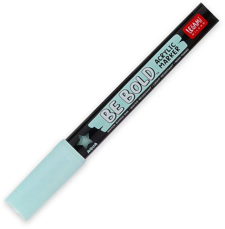 Legami Acrylic Marker-Be Bold-Aqua
