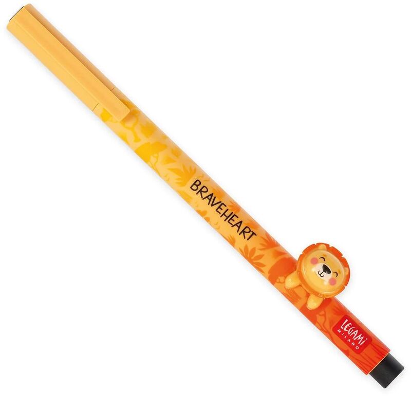 Legami Gel Pen-Lovely Friends-Lion
