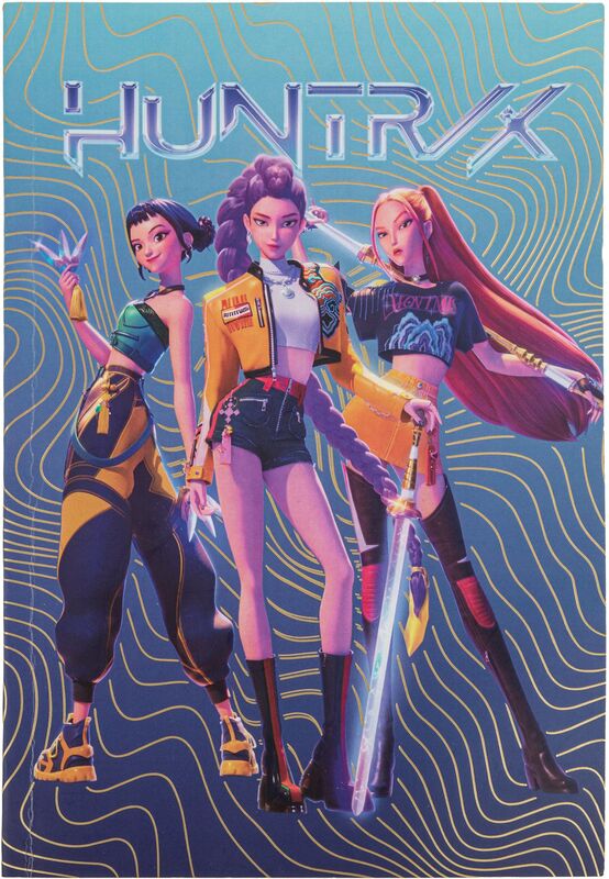 FBL K-Pop Demon Hunters Huntrix Τετράδιο Notebook