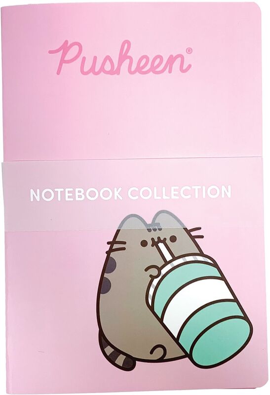 Pusheen Candy Shop Σημειωματάριο Α5 3Τμχ.